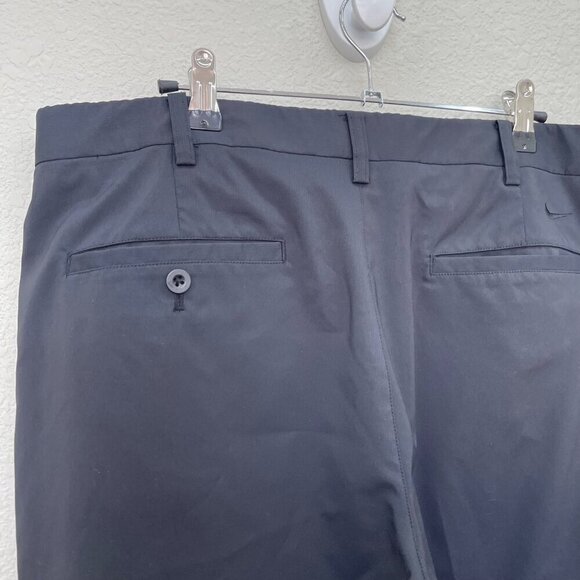 Nike Golf Fit Dry Black Athletic Performance Stretch Pants 256648-010 Mens 36x32 - Picture 5 of 8